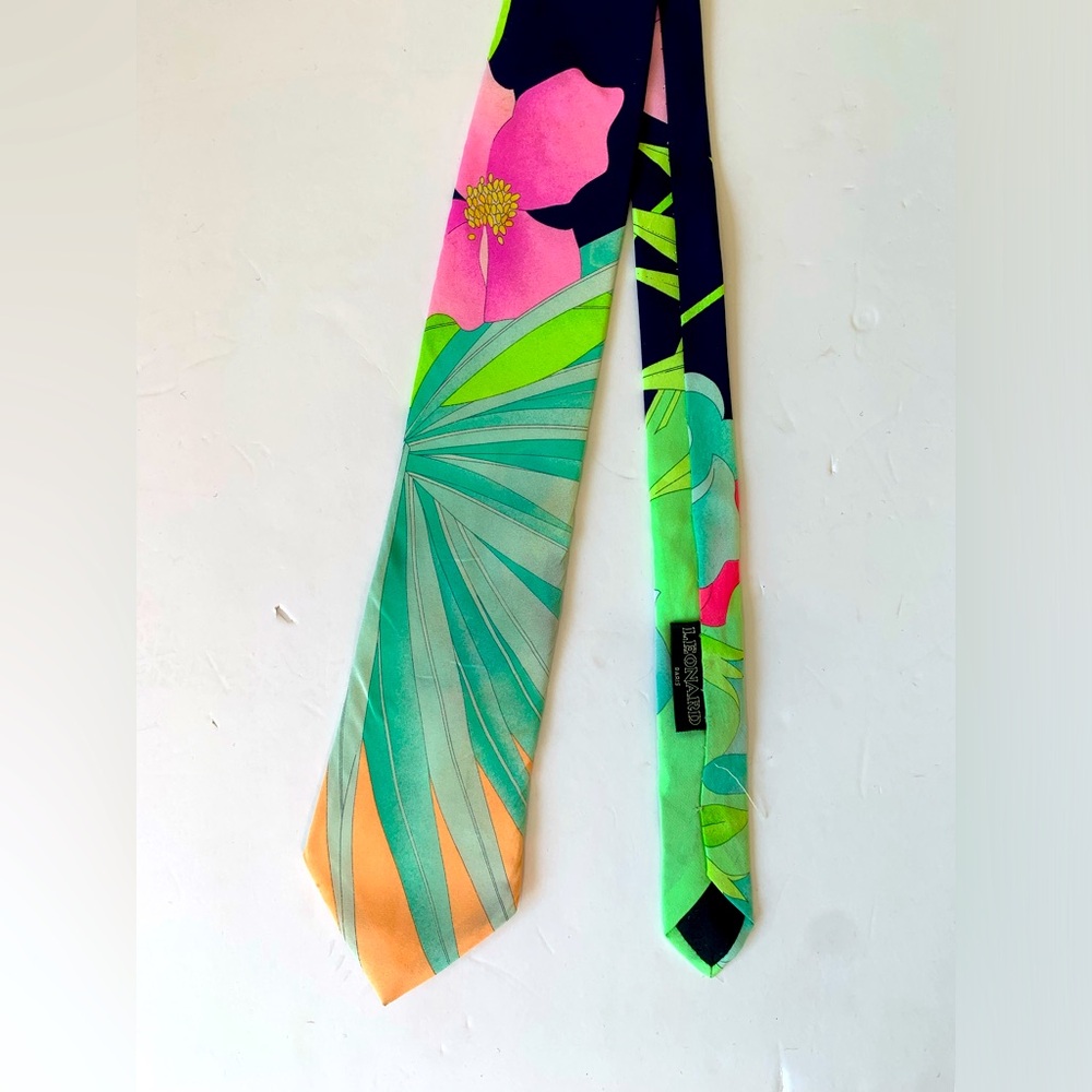 Vintage Leonard Silk Tie